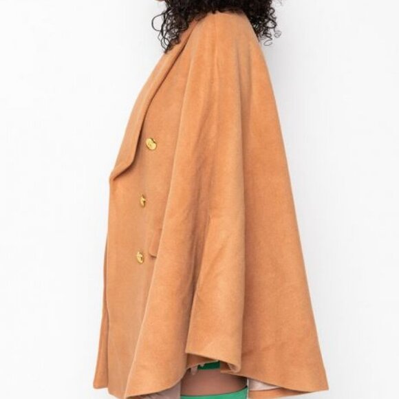 THE CRAVE YOU WOOL LIKE TRENCH PONCHO ( BRAND NEW !!!!!!!! ) - Picture 5 of 10